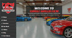 Desktop Screenshot of ghostshieldfilm.com