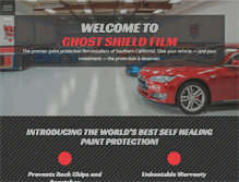 Tablet Screenshot of ghostshieldfilm.com